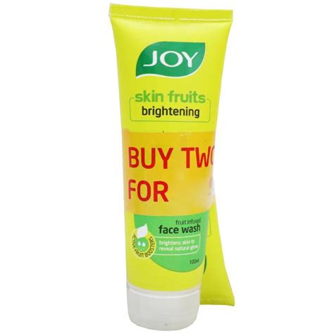 Buy Joy Skin Fruits Brightening Lemon Face Wash 2 X 100 Ml Online At