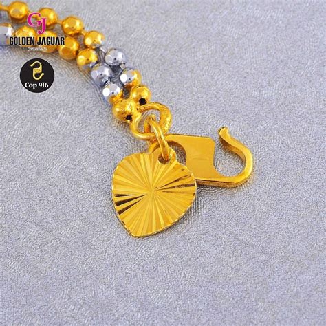 Gj Jewellery Emas Korea Emas Korea Emas Bangkok K Gold Plated Anklet