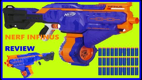 Review Infinus Nerf N Strike Nerf Gun Justin And Jestina Tv Youtube