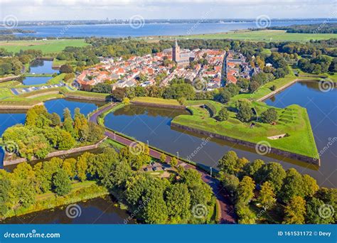 Aerial Panorama from Naarden Vesting in the Netherlands Stock Photo ...