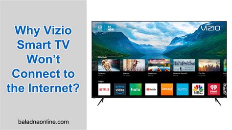 Vizio Smart Tv Won T Connect To Cable Box