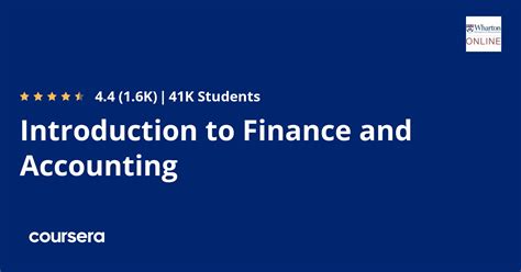 introduction  finance  accounting specialization coursya