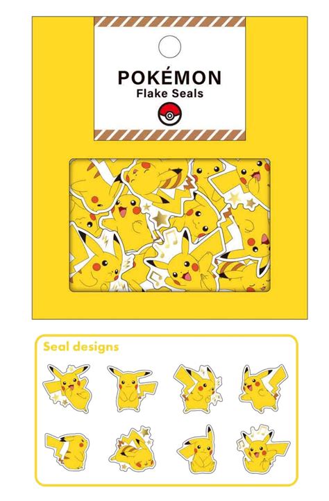 【楽天市場】フレークシール ポケモンシール 201787 ピカチュウ Kamio 再入荷 Pokemon Flake Seal シール