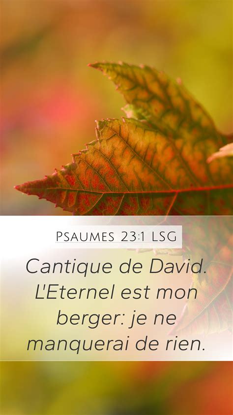 Psaumes Lsg Mobile Phone Wallpaper Cantique De David L Ternel