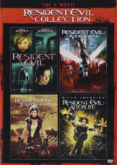 The 4 Movie Resident Evil Collection Resident Evil