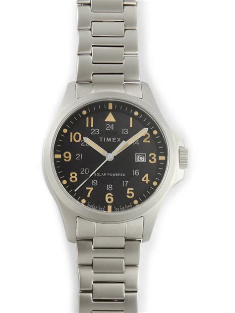 Timex Expedition North Field Solar Mm Stainless Steel Watch Timex