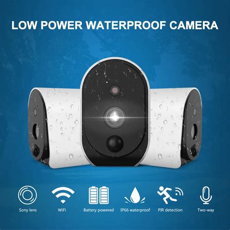 KERUI IP66 Waterproof Outdoor Wireless 1080p Full HD Battery WiFi IP