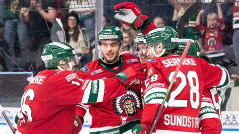 Tuff match slutade med seger för Frölunda mot Växjö