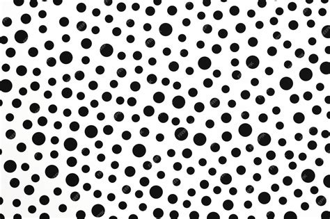 Premium Photo Polka Dots Seamless Vector Pattern