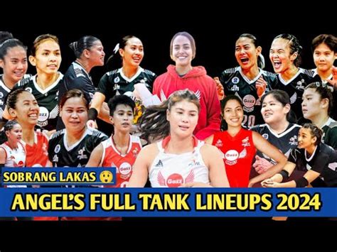 Petro Gazz Angels Full Lineup S Pvl Youtube