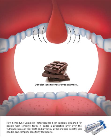 Sensodyne Toothpaste Ad Campaign Behance