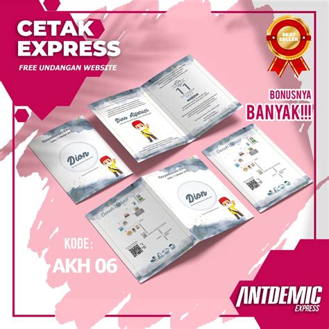 Jual ALFATIH EXPRESS MALL CETAK UNDANGAN PERNIKAHAN PENGANTIN