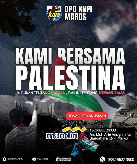 DPD KNPI Maros Membuka Donasi Untuk Palestina Folder Indonesia