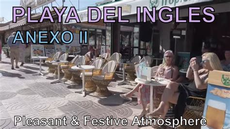 Playa Del Ingles Pleasant And Festive Atmosphere In Anexo Ii December