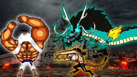 Wano Luffy V All Form Op Vs Kaido V Op Lucci Op In Jump Force