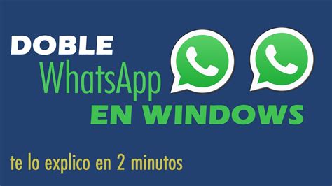 Como Vincular Cuentas De Whatsapp En Pc O Laptop Dos Whatsapp En