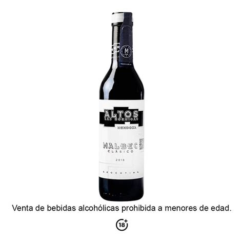 Vino Tinto Altos Las Hormigas Malbec 375 Ml Walmart