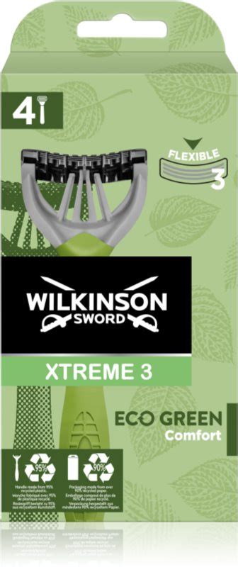 Wilkinson Sword Xtreme Eco Green Maquinillas De Afeitar Desechables