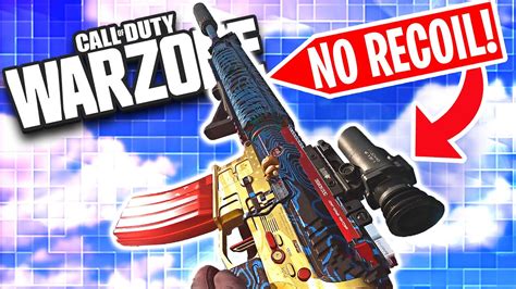 The M4A1 Has NO RECOIL In Warzone THE NEW SEASON 1 BEST M4A1 NO