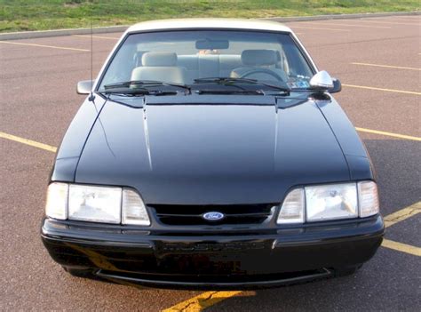 Black 1992 Ford Mustang Ssp Coupe Photo Detail