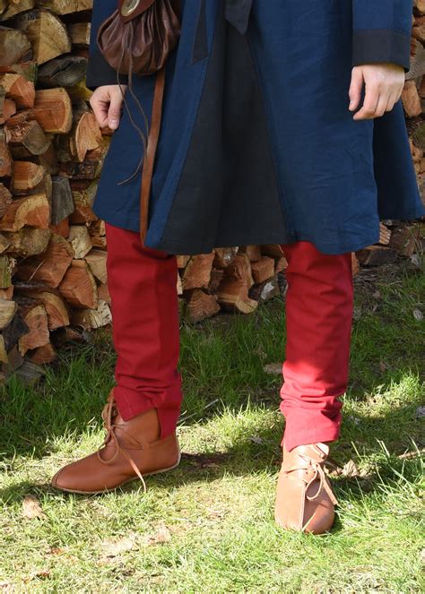 Medieval Hose With Laces Red Battle Merchant ⚔