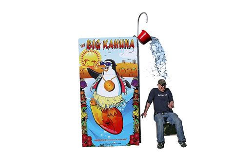 Big Kahuna Splash Bucket Dunking Booth Burgess Events