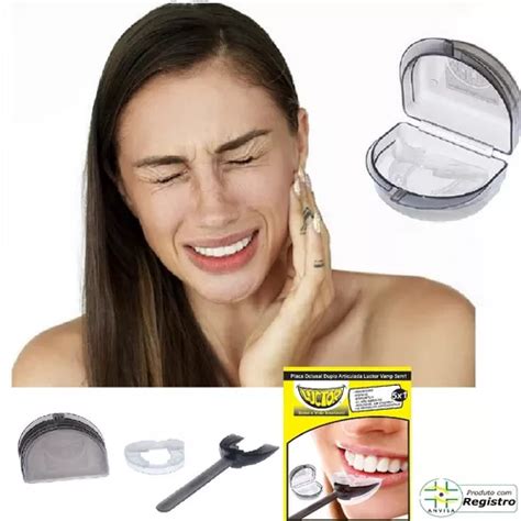 Placa Oclusal Bruxismo Anti Ronco Clareamento Dental