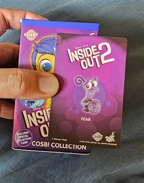 Hot Toys Cosbi Collection Inside Out Fear Hobbies Toys Toys Games On Carousell
