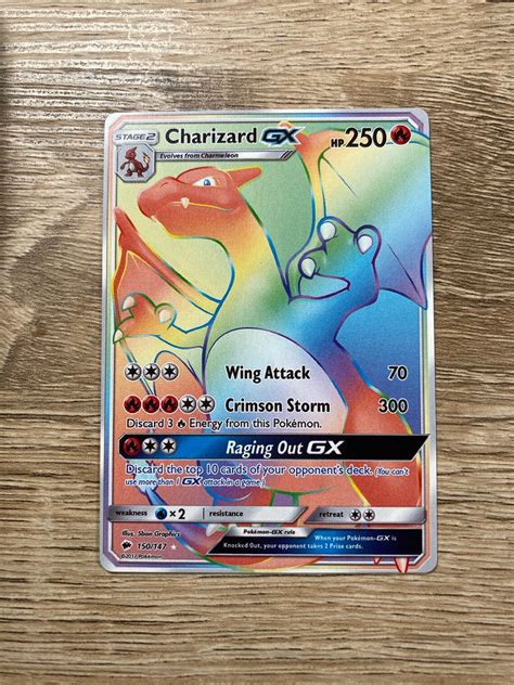 Rainbow Charizard Gx Psa 10 Mensinfini