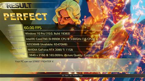 Capcom Releases Benchmark Tool For Sfv R Streetfighter