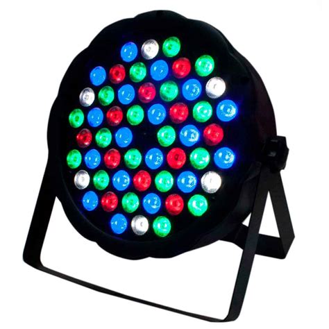 Canhão Refletor 54 Leds Rgb Bivolt Dmx Digital Strobo Festaw