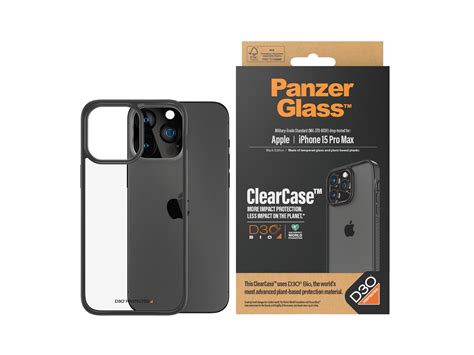 PanzerGlass IPhone 15 Pro Max ClearCase Deksel Gjennomsiktig