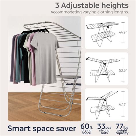 Rebrilliant Stainless Steel Foldable Gullwing Drying Rack Reviews