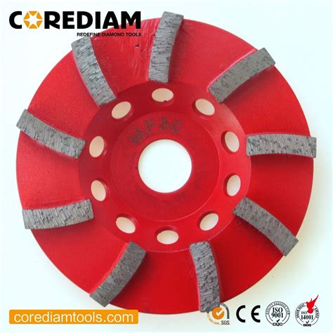 5 Inch High Performance Turbo Diamond Concrete Grinding Cup Wheel