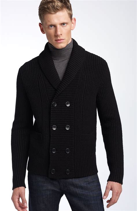 Hugo Double Breasted Shawl Collar Cardigan Nordstrom