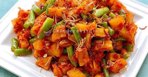 Resep Sambal Goreng Kentang Buncis Resep Paling Praktis Oleh Xander