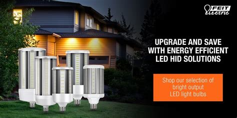 Feit Electric 300w Equivalent Corn Cob E26e39 Motion And Dusk To Dawn High Lumen Hid Utility Led