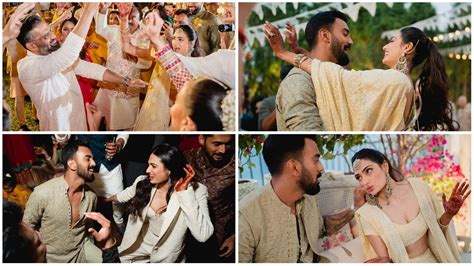 Suniel Shetty, Athiya, KL Rahul dance their hearts out in pics from mehendi | Bollywood ...