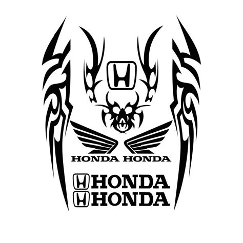 Honda Bike Logo Stickers