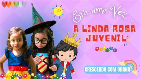 A Linda Rosa Juvenil Vers O M Sica Contada Nursery Rhymes Story