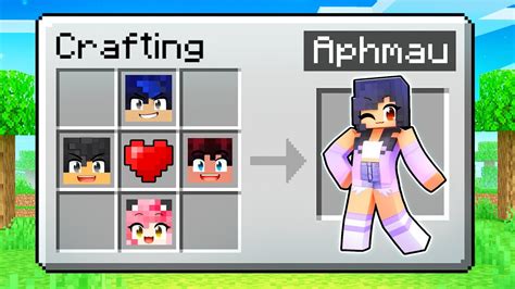 How To Craft Aphmau In Minecraft Youtube