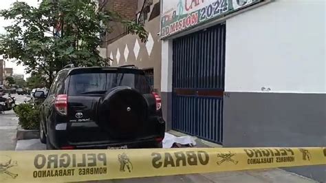 San Martín de Porres Un hombre fue acribillado por dos sujetos en los