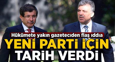 Davutoğlu nun kuracağı yeni parti için tarih verdi Aydın Haber Son