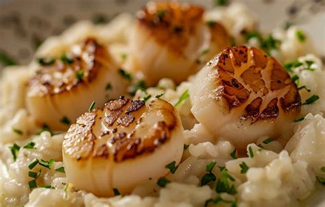 Risotto Aux Noix De Saint Jacques Au Cookeo