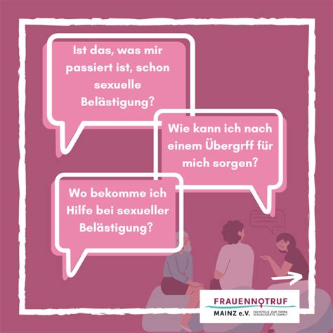 Veranstaltungsreihe Sprechen über Sexuelle Belästigung Im