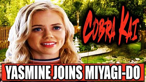 YASMINE JOINS MIYAGI DO Cobra Kai Season 3 4 YouTube