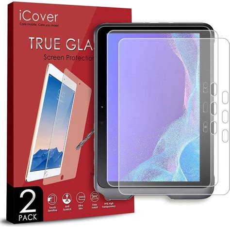 Akcesoria do tabletu Icover 2SZT Szkło Hybrydowe Do Galaxy Tab ACTIVE4