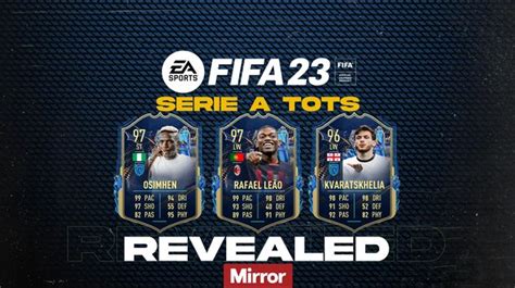 Fifa 23 Serie A Tots Squad Revealed With Victor Osimhen And Rafael Leao