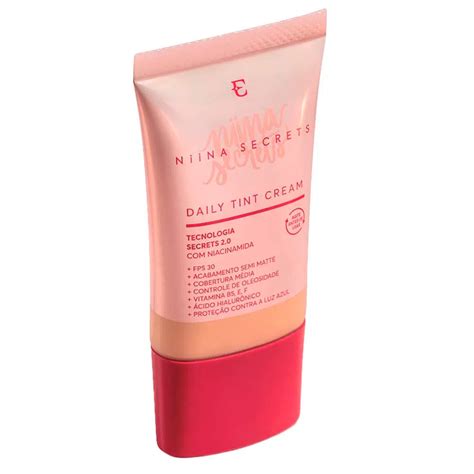 Base Liquída Niina Secrets Daily Tint Cream 0 25ml PanVel Farmácias