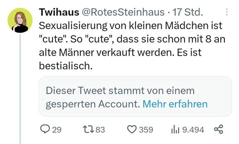 Twihaus On Twitter Account Gesperrt Sehr Sch N Https T Co